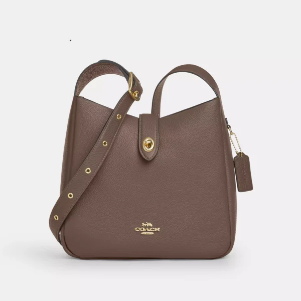 Coach Hadley Convertible Crossbody Bag Dark Stone