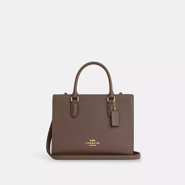 Coach Maggie Small Tote Bag Dark Stone
