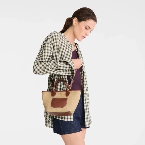 LE PLIAGE COLLECTION XS BASKET BAG BROWN - Image 2