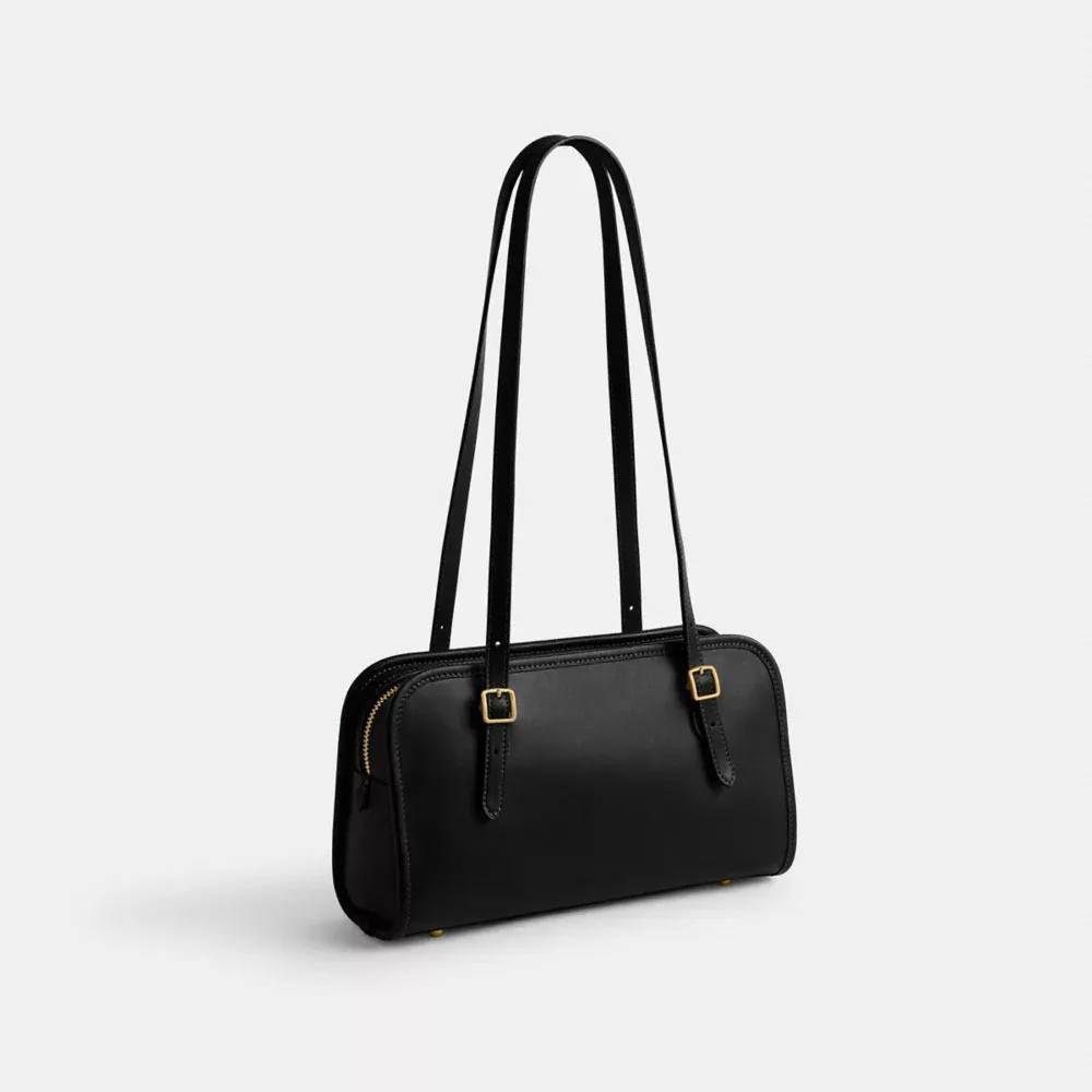 Coach Swing Zip Bag 26 Black - Image 9