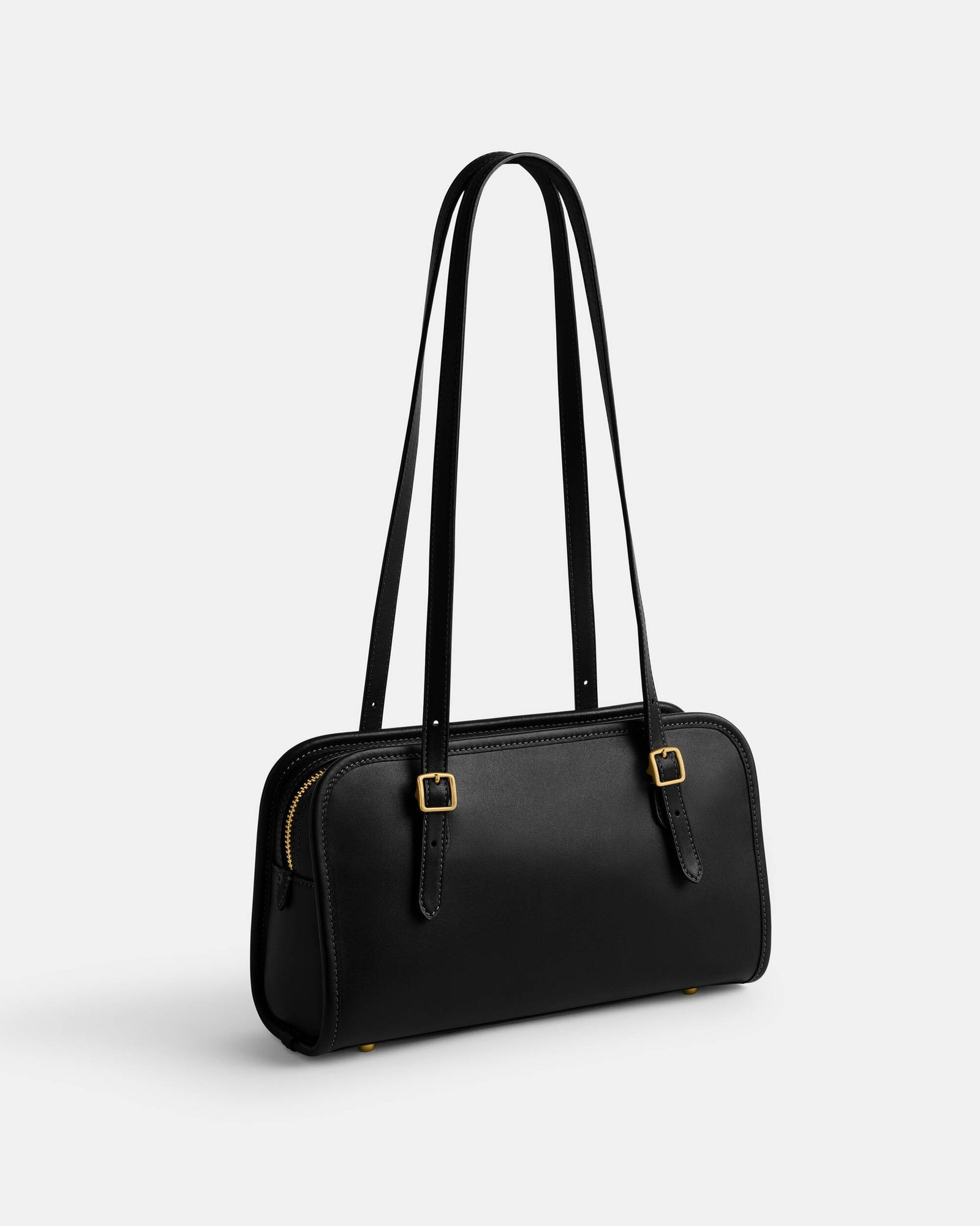 Coach Swing Zip Bag 26 Black - Image 3