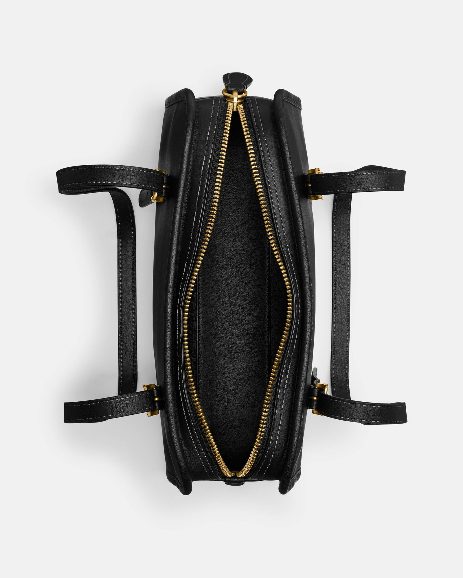 Coach Swing Zip Bag 26 Black - Image 5