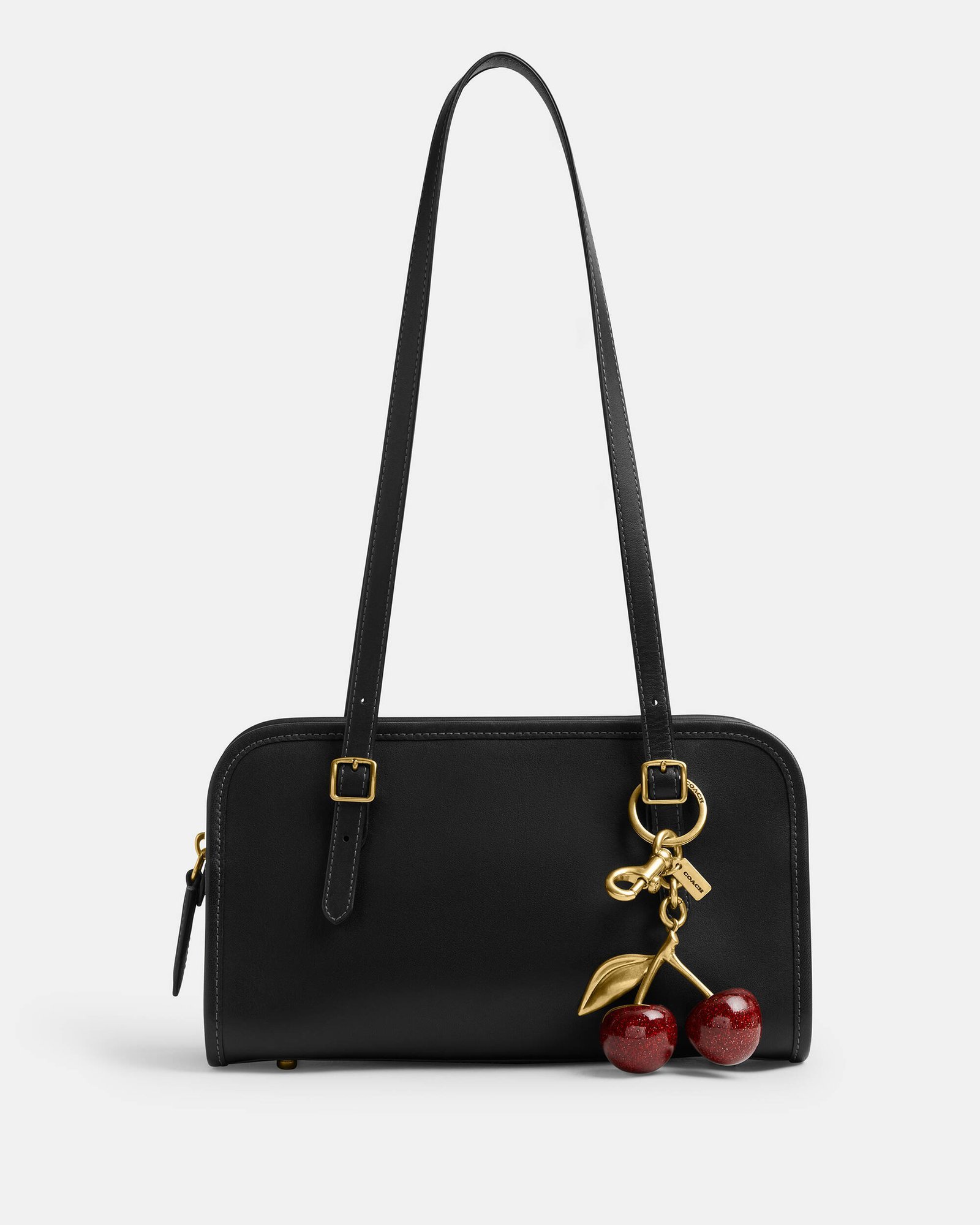 Coach Swing Zip Bag 26 Black - Image 6