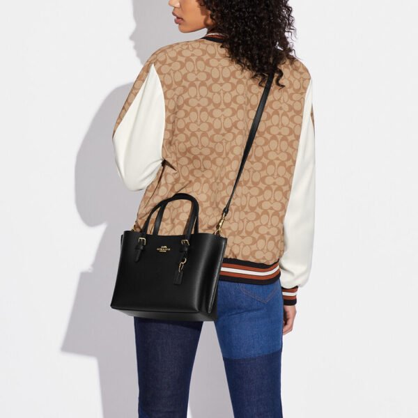 Coach Mollie Tote Bag 25 In Black - Image 3