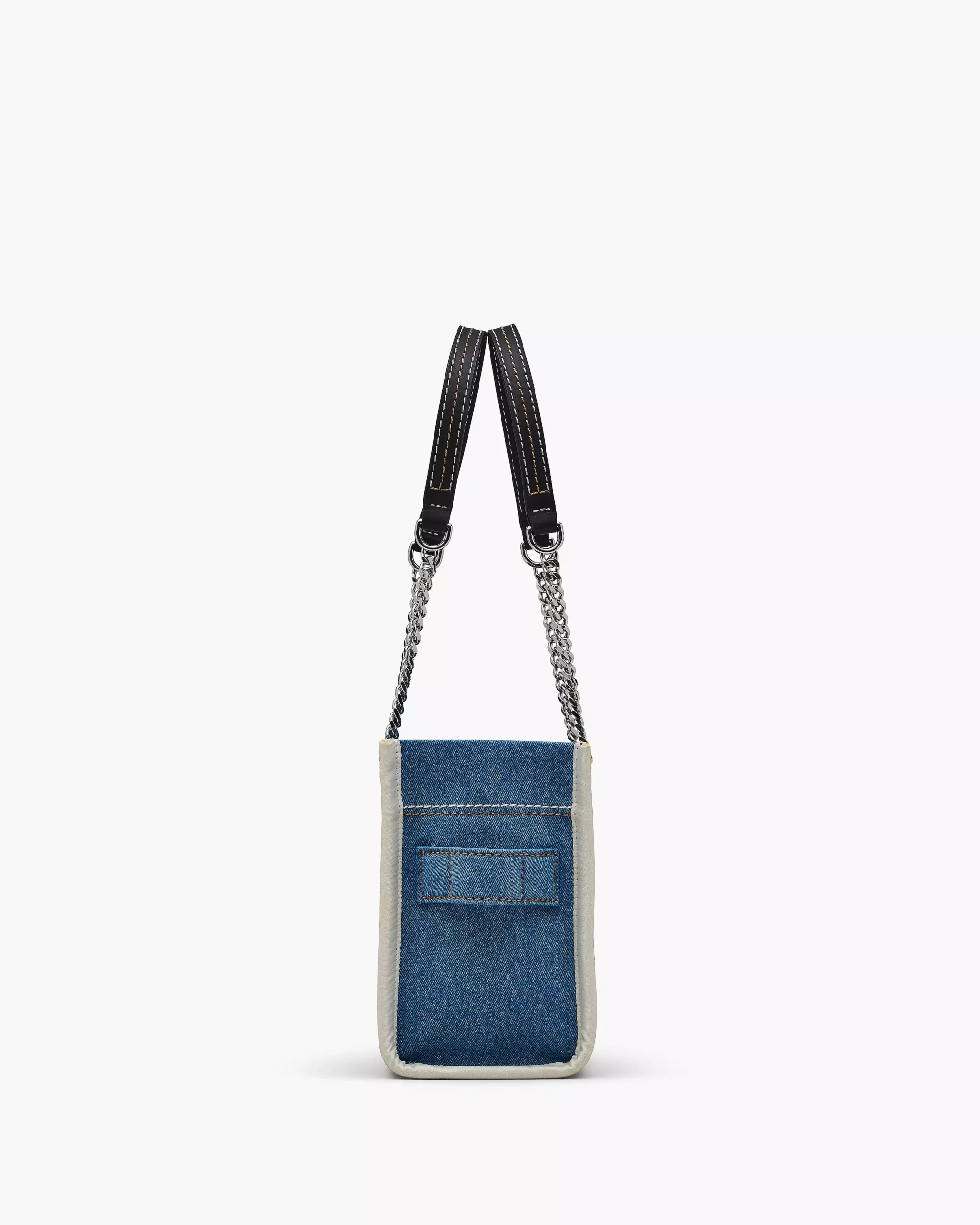 THE MARC JACOBS DENIM CHAIN SMALL TOTE BAG Light Wash - Image 6