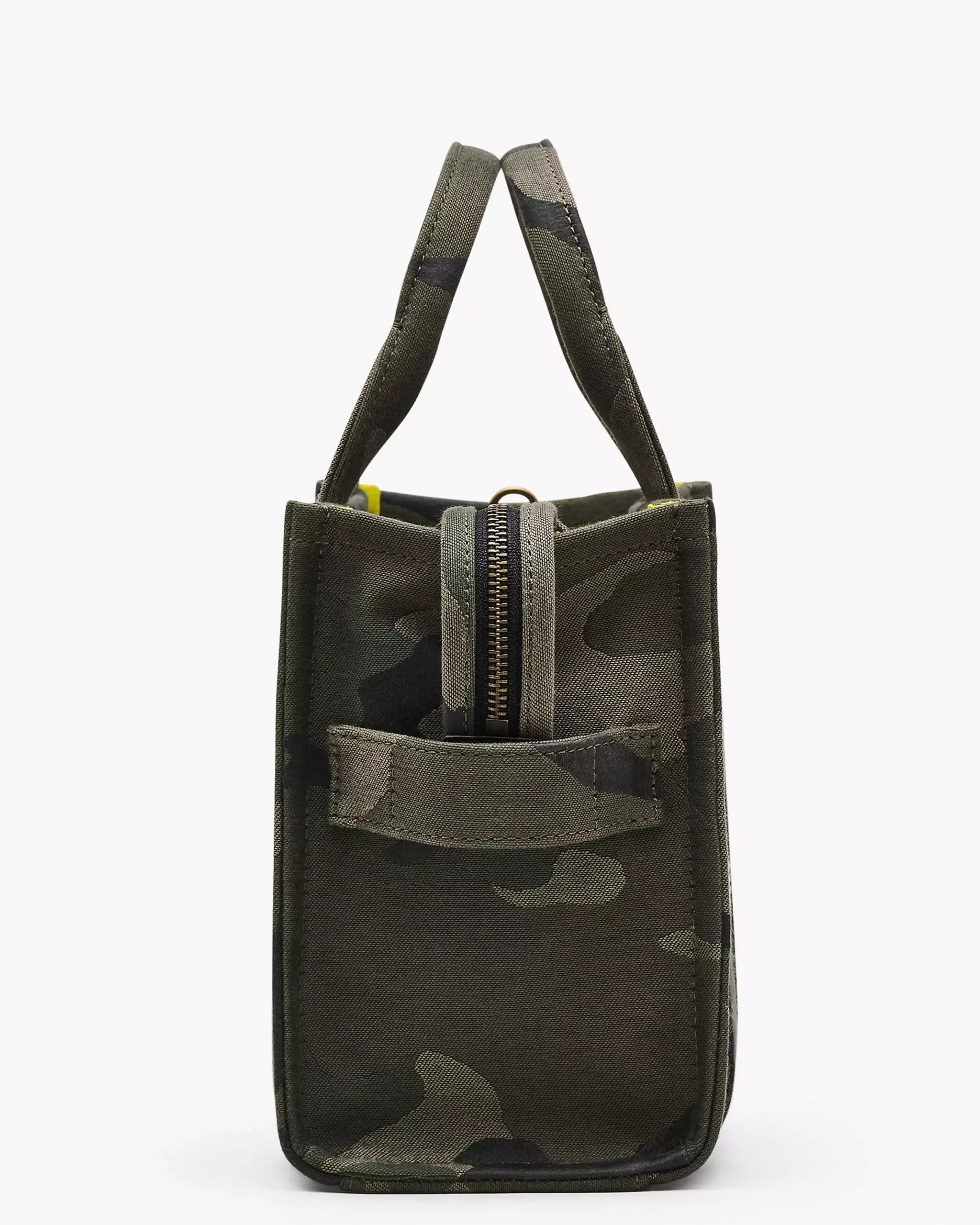 THE MARC JACOBS CAMO JACQUARD SMALL TOTE BAG Green - Image 5