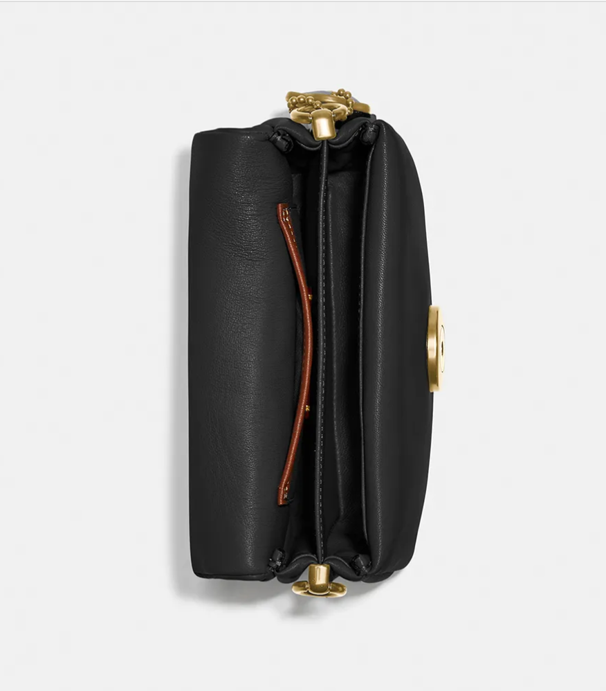 COACH Pillow Tabby 18 Shoulder Bag Black - Image 3