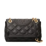Tory Burch Fleming soft shoulder bag Black