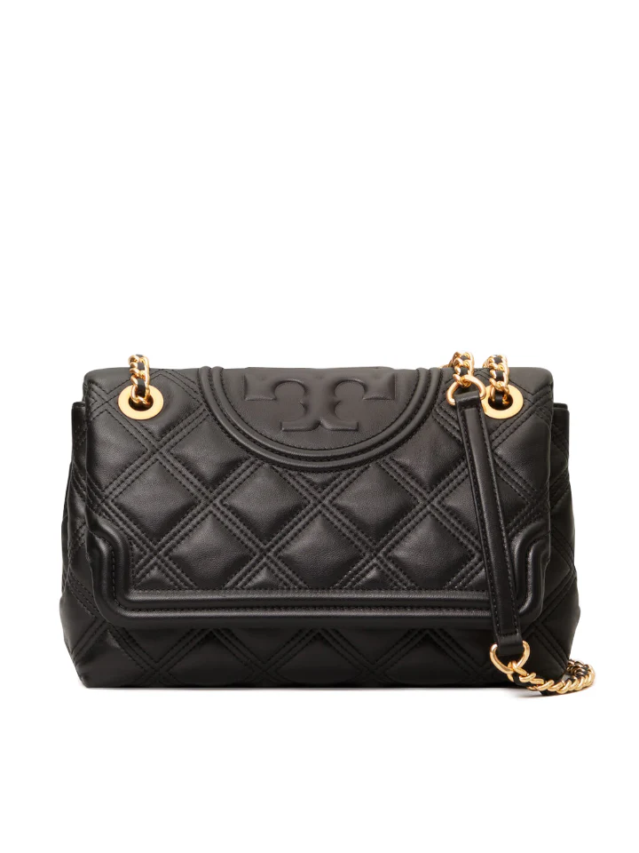 Tory Burch Fleming soft shoulder bag Black