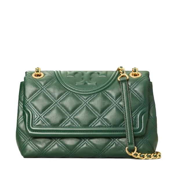 TORY BURCH FLEMING SOFT CONVERTIBLE SHOULDER BAG Pine Tree