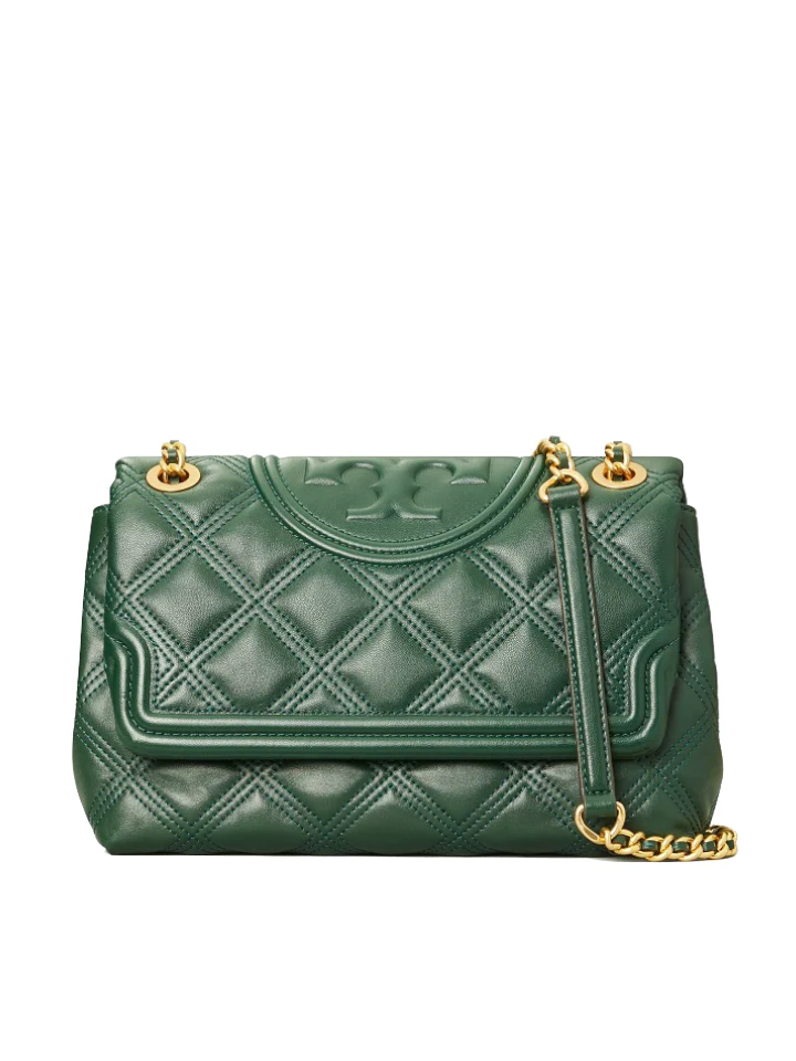 TORY BURCH FLEMING SOFT CONVERTIBLE SHOULDER BAG Pine Tree