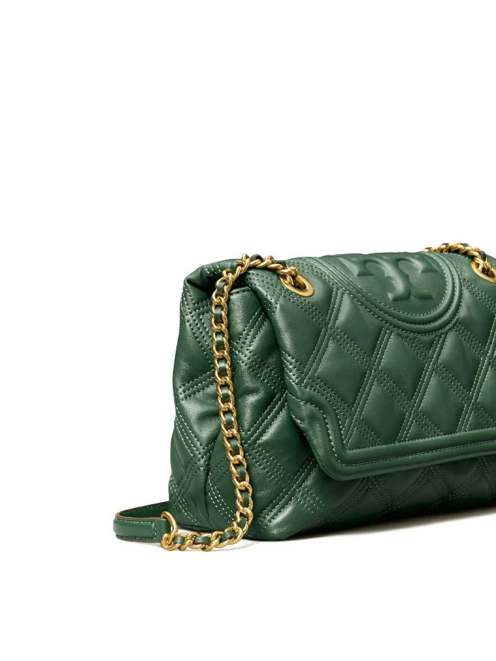 TORY BURCH FLEMING SOFT CONVERTIBLE SHOULDER BAG Pine Tree - Image 5