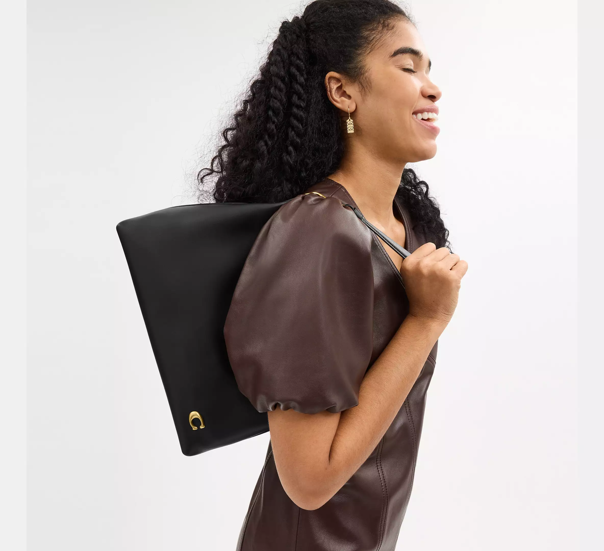 Coach Juliet Shoulder Bag Black - Image 8