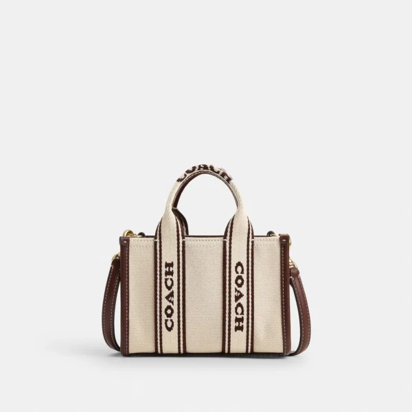 Coach Smith Mini Tote Cream
