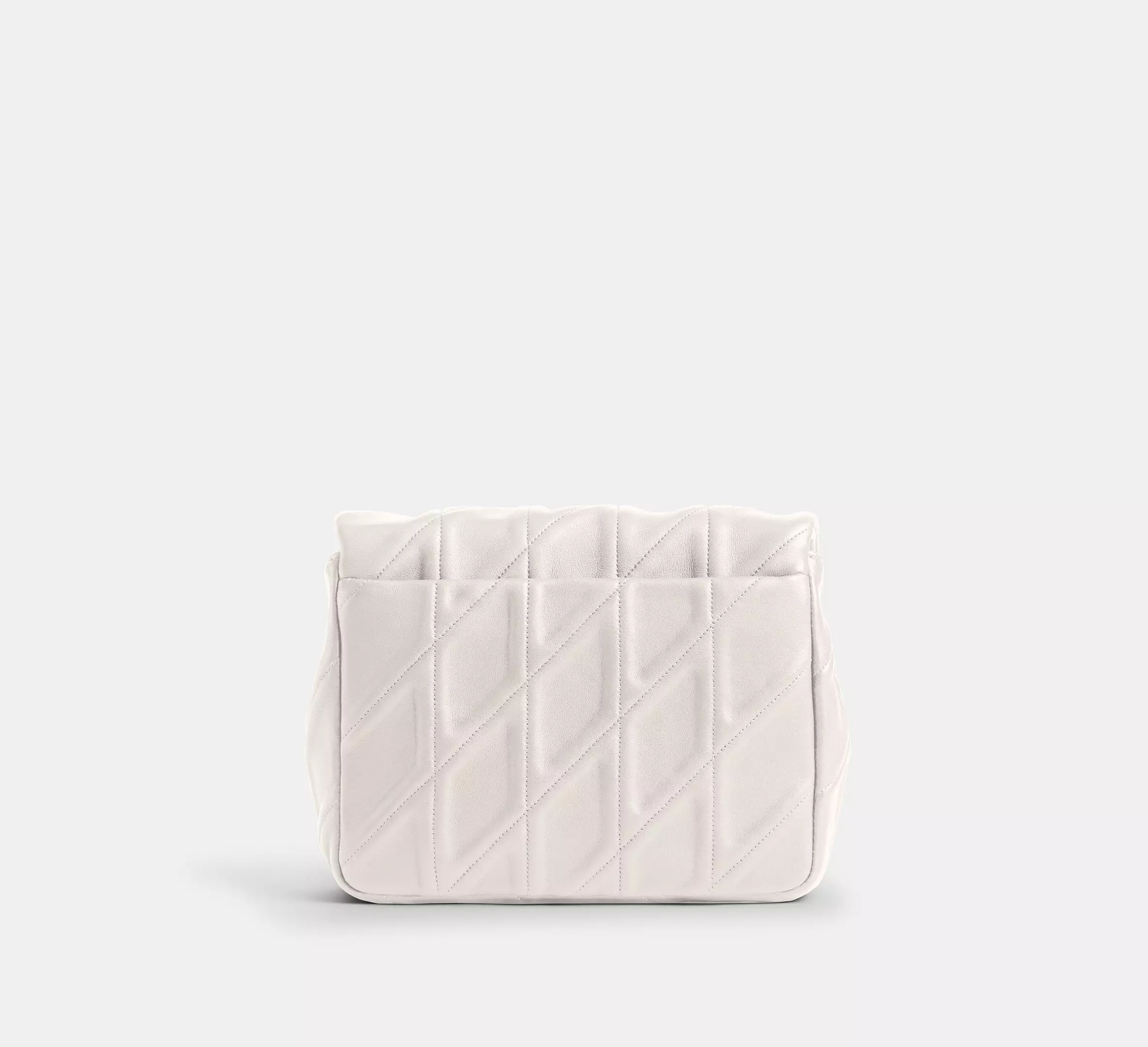 Coach Times Square Tabby Shoulder Bag With Quilting Chalk - Image 3