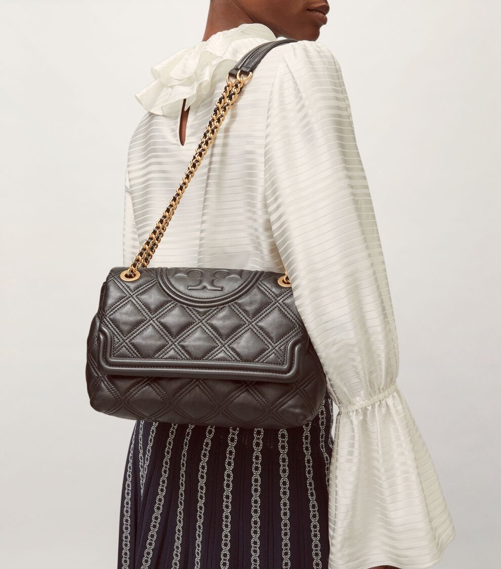 Tory Burch Fleming soft shoulder bag Black - Image 2