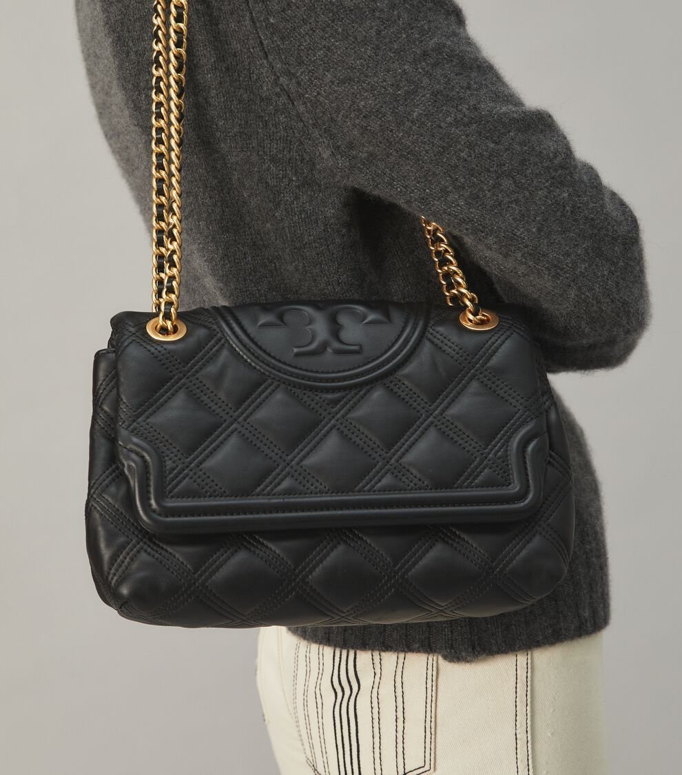 Tory Burch Fleming soft shoulder bag Black - Image 6