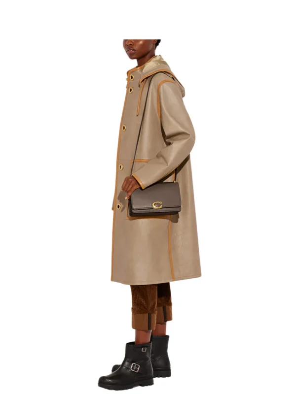 Coach Bandit Shoulder Bag Dark Stone - Image 6