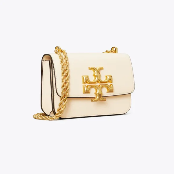TORY BURCH SMALL ELEANOR LEATHER BAG New Cream
