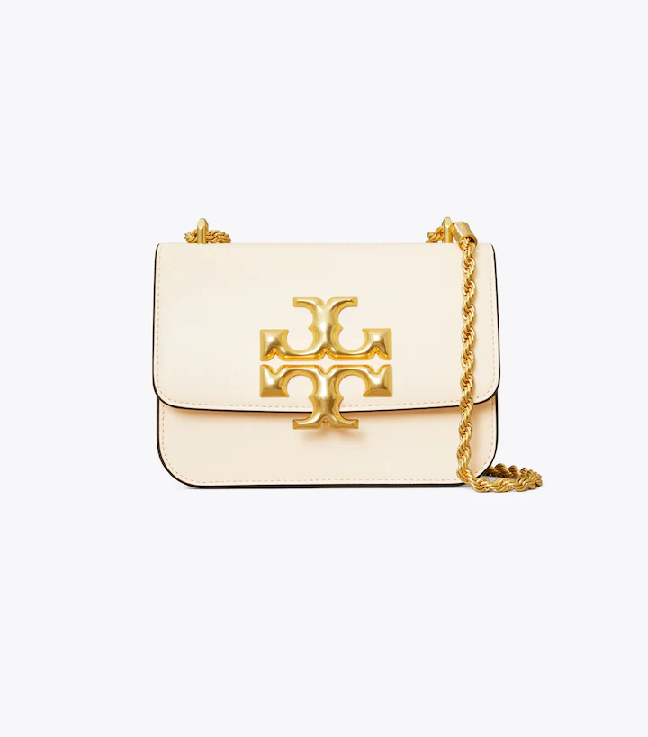 TORY BURCH SMALL ELEANOR LEATHER BAG New Cream - Image 2
