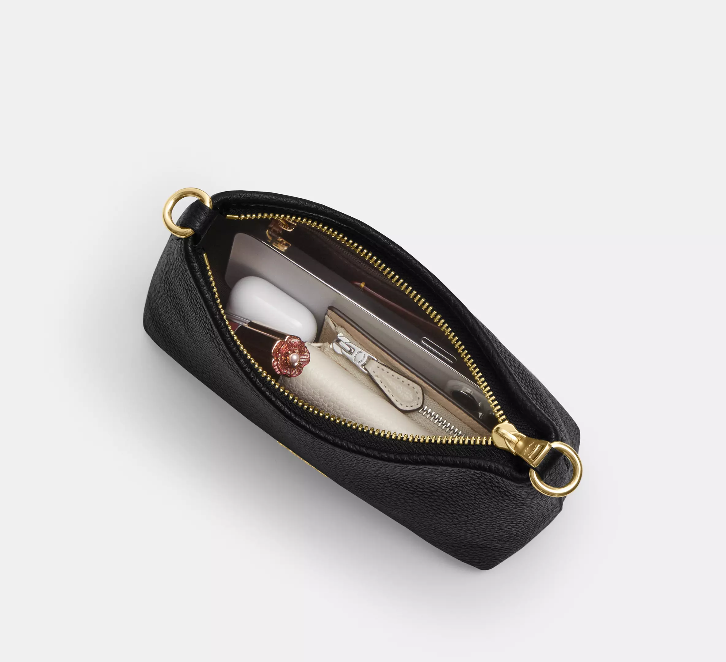 Coach Laurel Small Shoulder Bag Black - Image 7