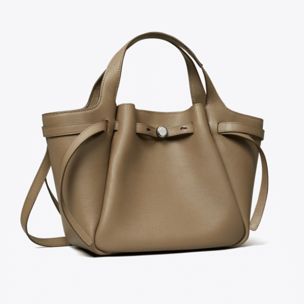 Tory Burch Small Romy Tote Wild Mushroom