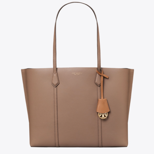 Tory Burch Perry Triple-compartment Tote Bag Clam Shell