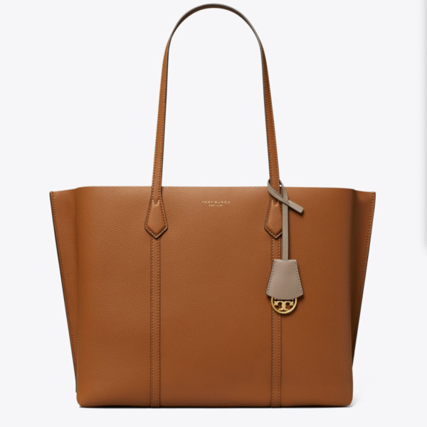 Tory Burch Perry Triple-compartment Tote Bag Light Umber
