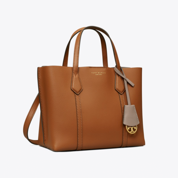 Tory Burch Small Perry Triple-compartment Tote Bag Light Umber