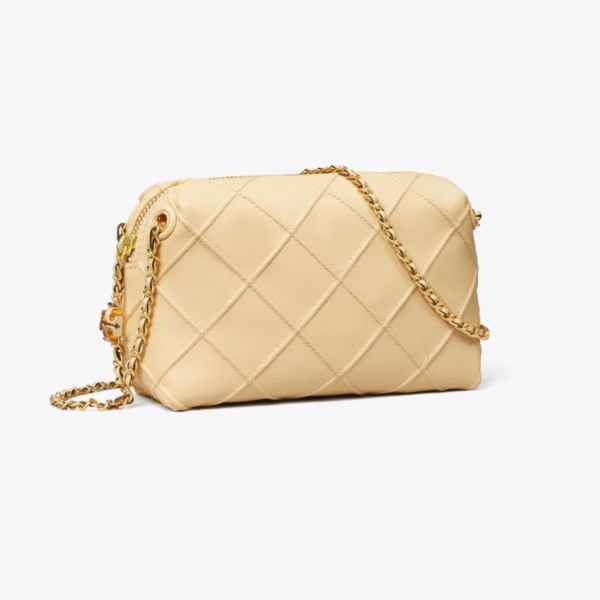 Tory Burch Fleming Soft Crossbody Bag Vanilla Soft Serve