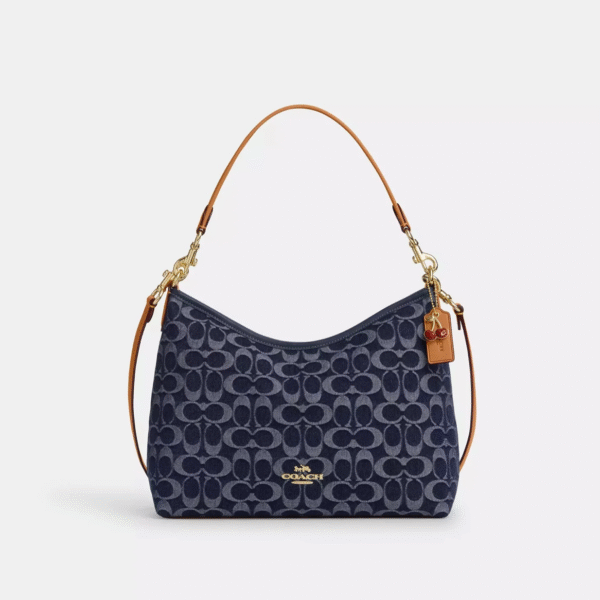 Coach Laurel Shoulder Bag In Signature Denim