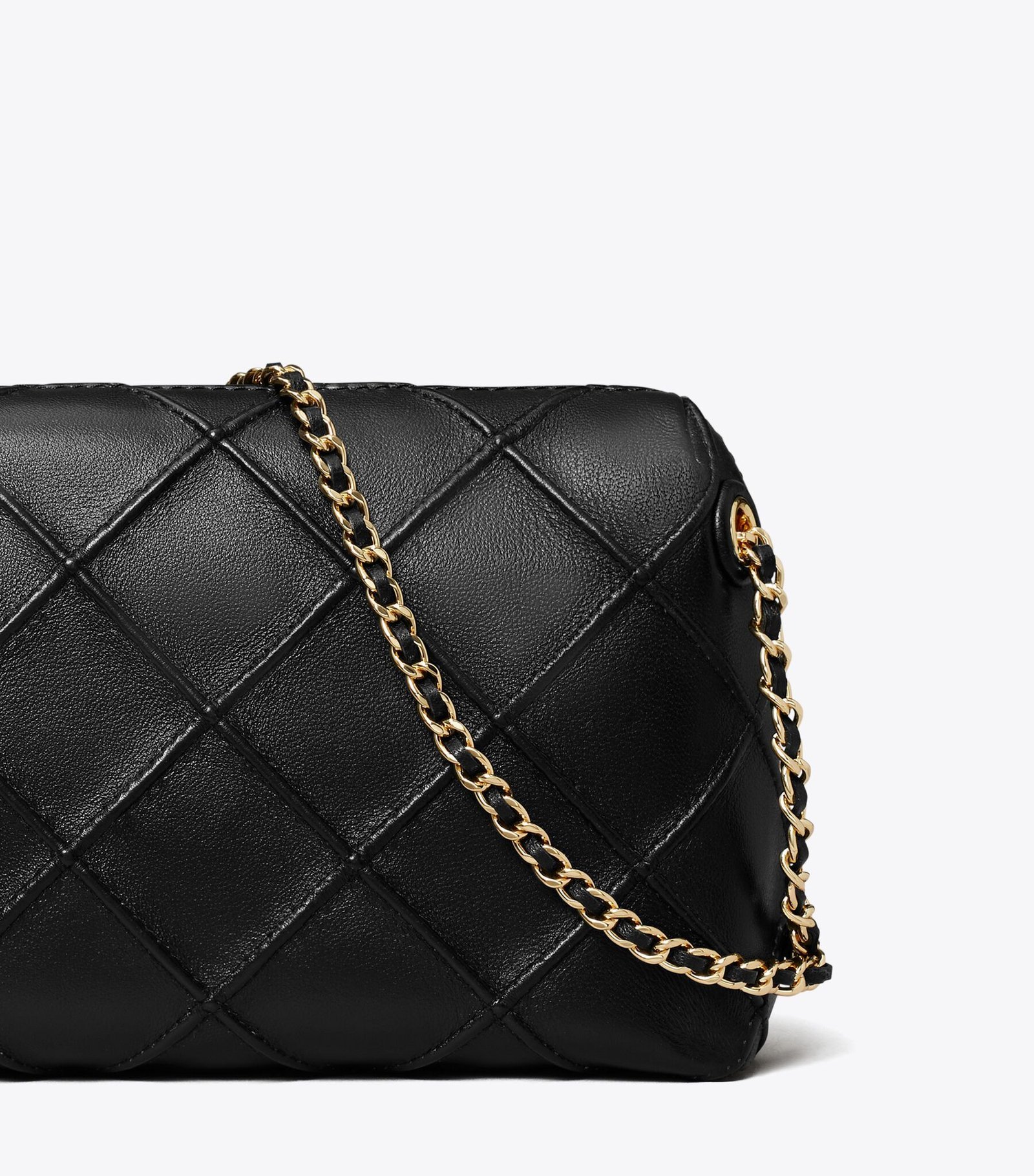 Tory Burch Fleming Soft Crossbody Bag Black - Image 4