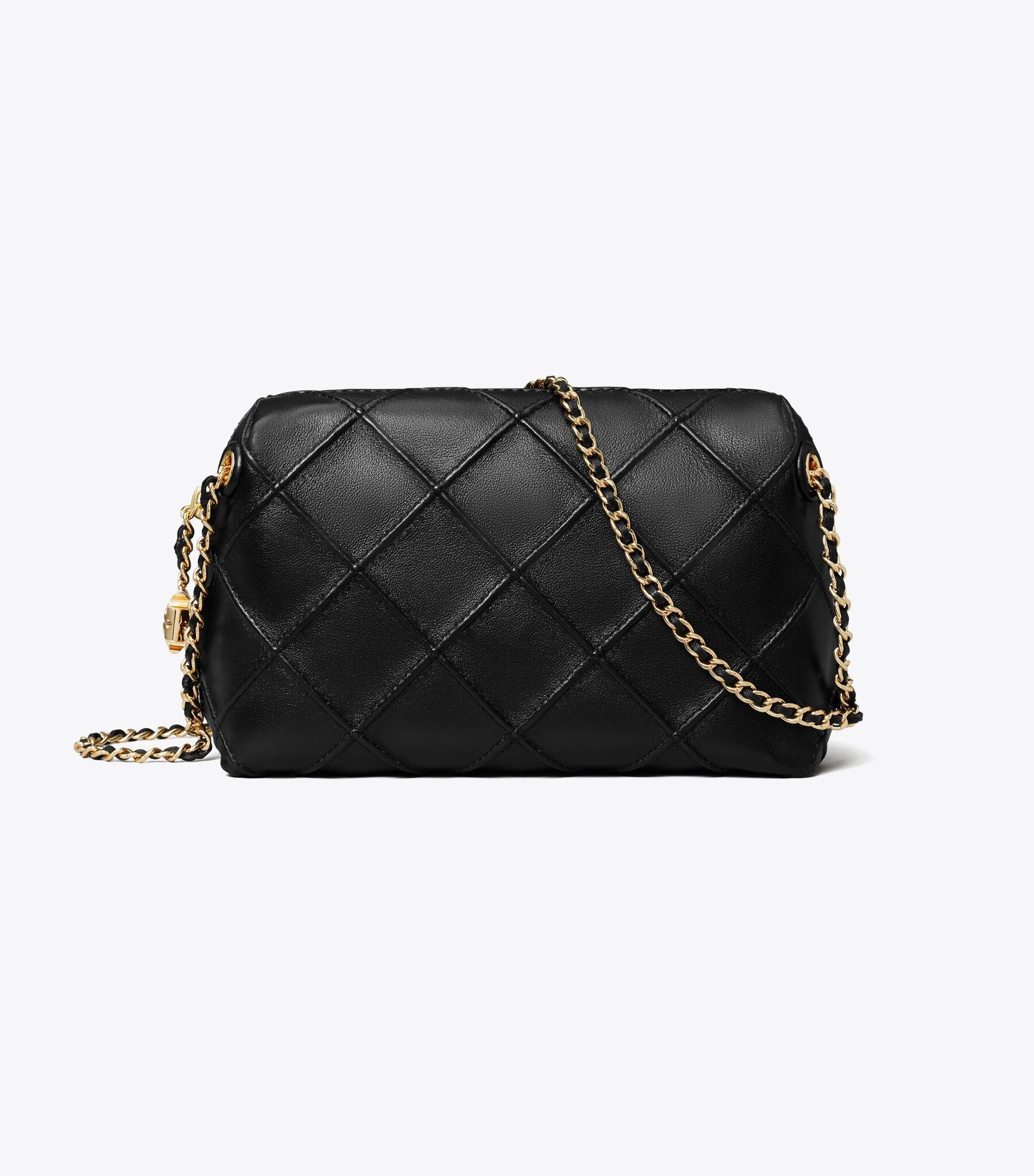 Tory Burch Fleming Soft Crossbody Bag Black - Image 3