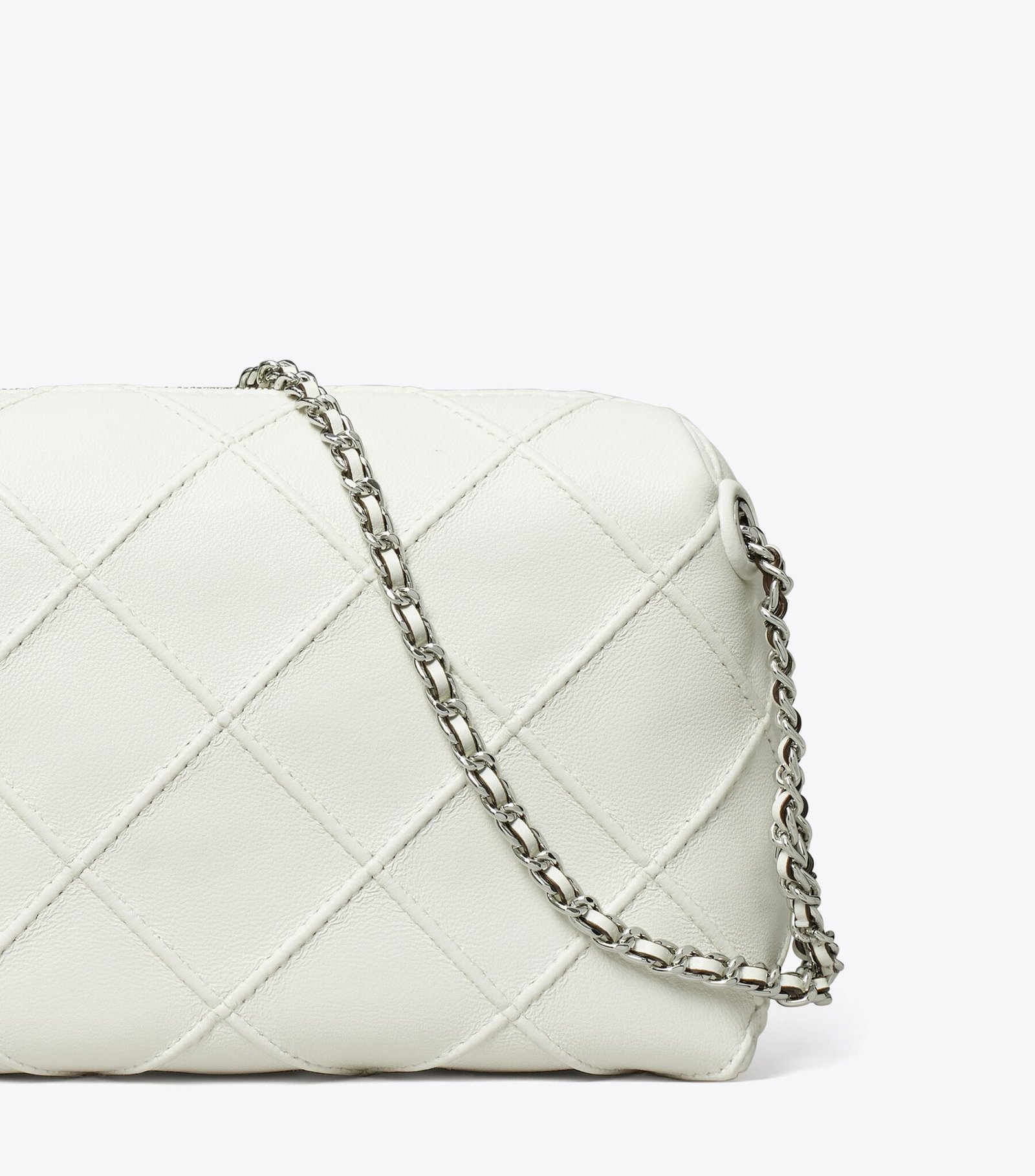 Tory Burch Fleming Soft Crossbody Bag Blanc - Image 5