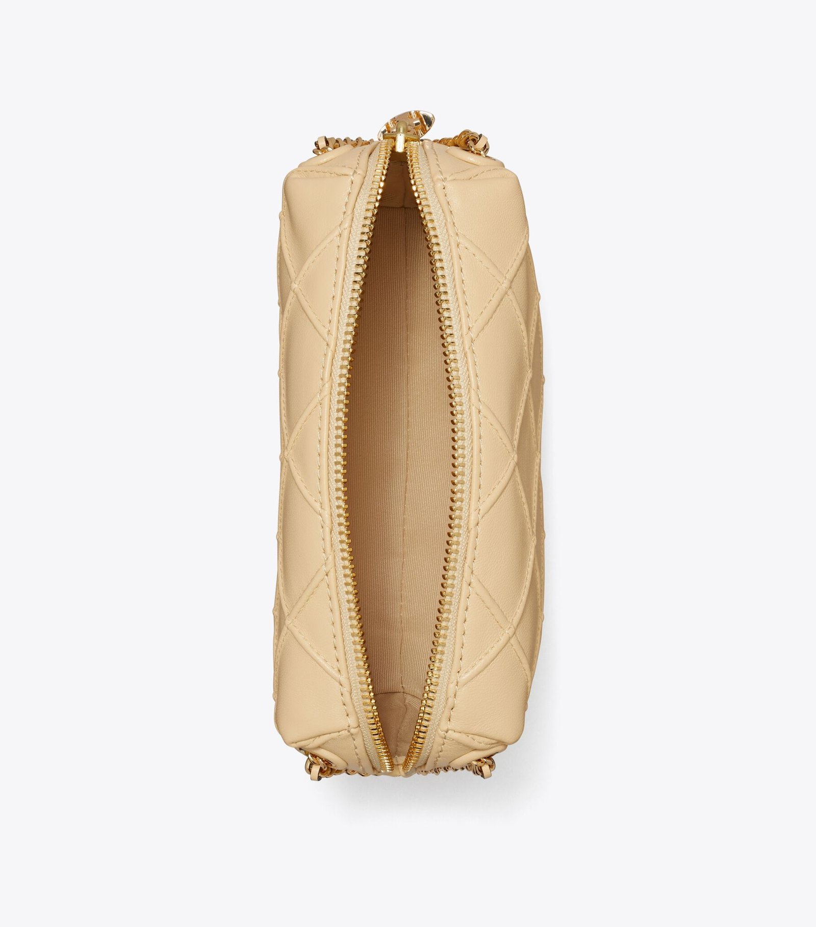 Tory Burch Fleming Soft Crossbody Bag Vanilla Soft Serve - Image 5