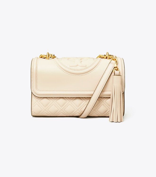 Tory Burch Fleming Small Convertible Shoulder Bag New Cream - Image 2