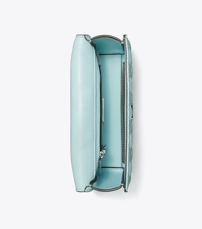 Tory Burch Fleming Small Convertible Shoulder Bag Mist - Image 4