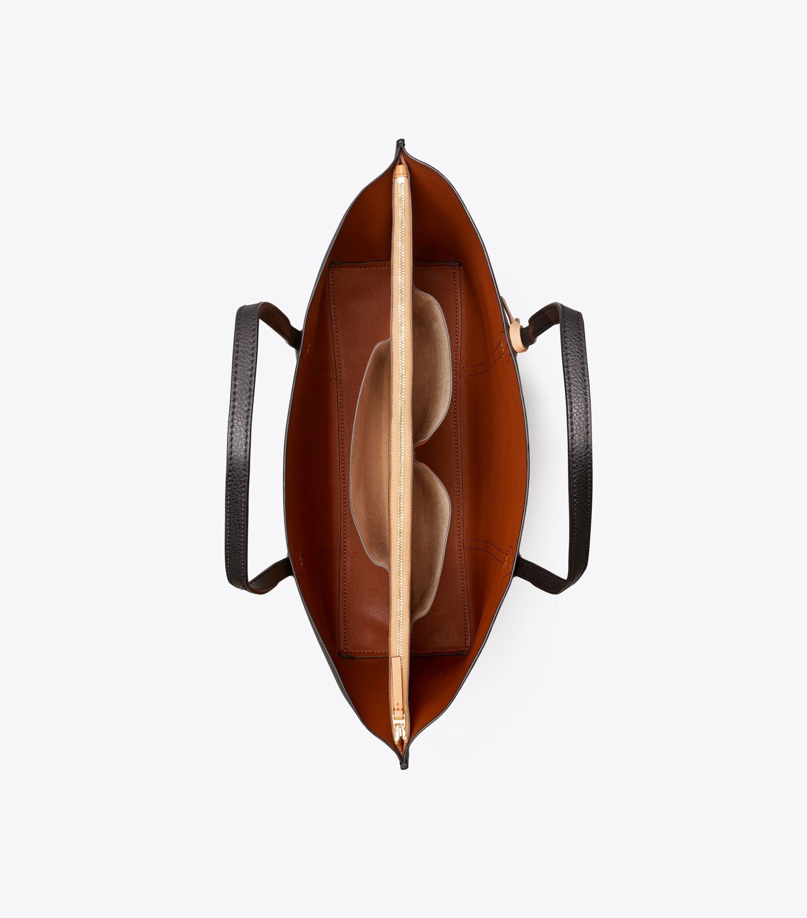 Tory Burch Perry Triple-compartment Tote Bag Black - Image 5