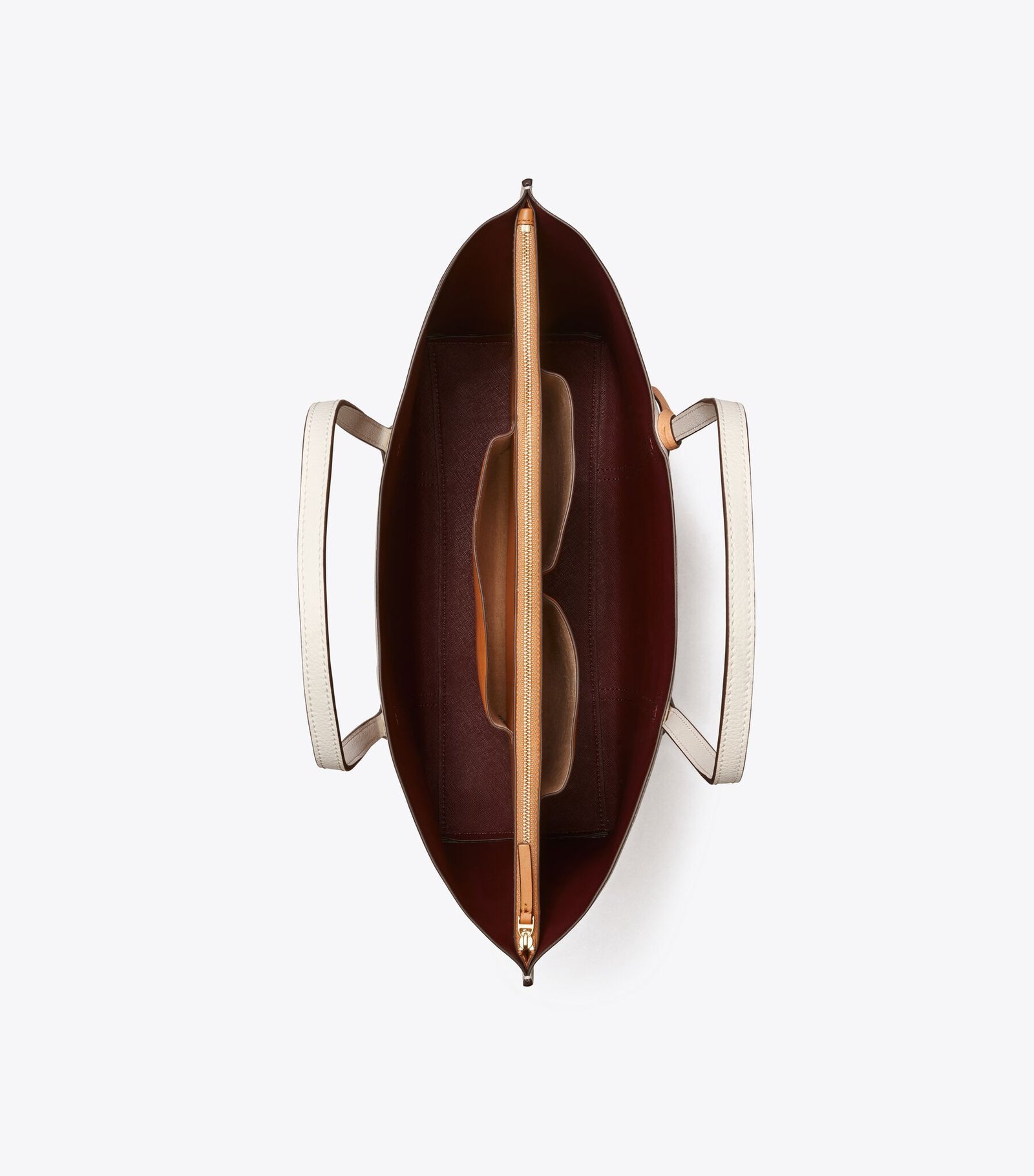 Tory Burch Perry Triple-compartment Tote Bag New Ivory - Image 3