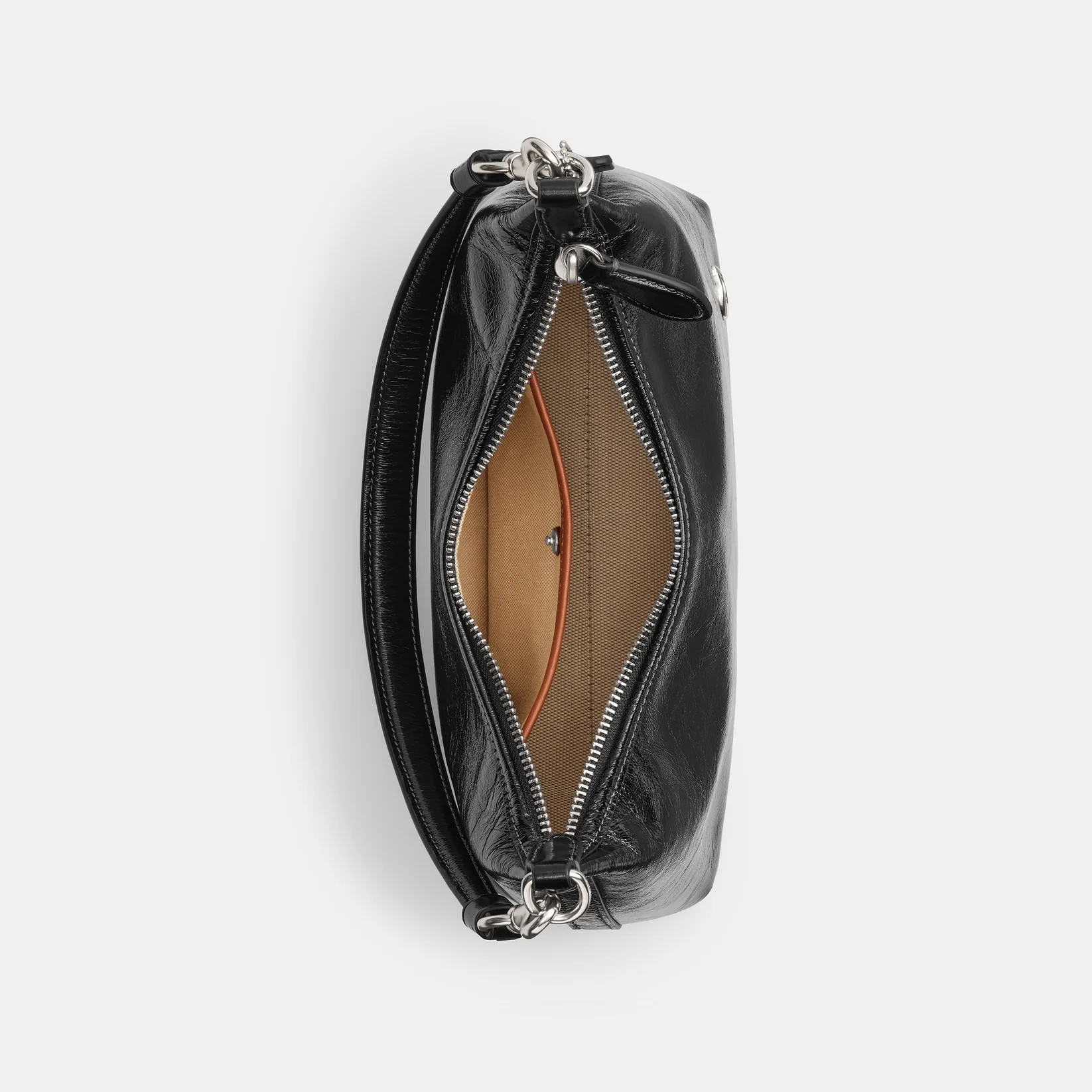 Coach Juliet Shoulder Bag 25 Black Glaze - Image 4