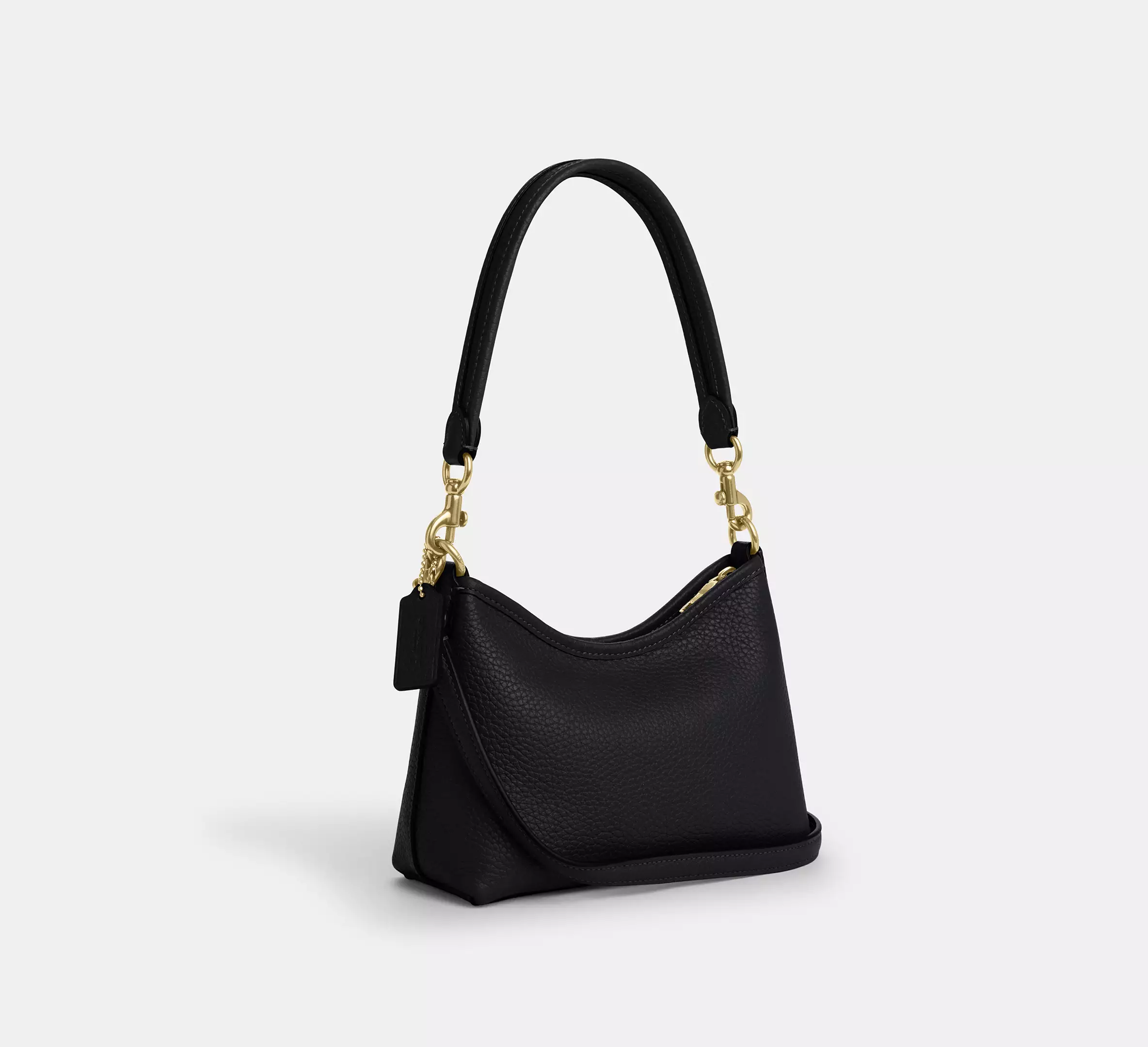 Coach Laurel Small Shoulder Bag Black - Image 5