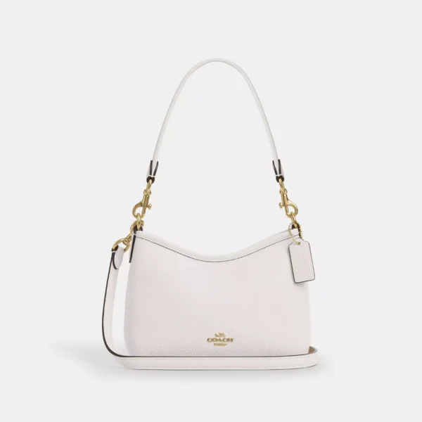 Coach Laurel Small Shoulder Bag Chalk
