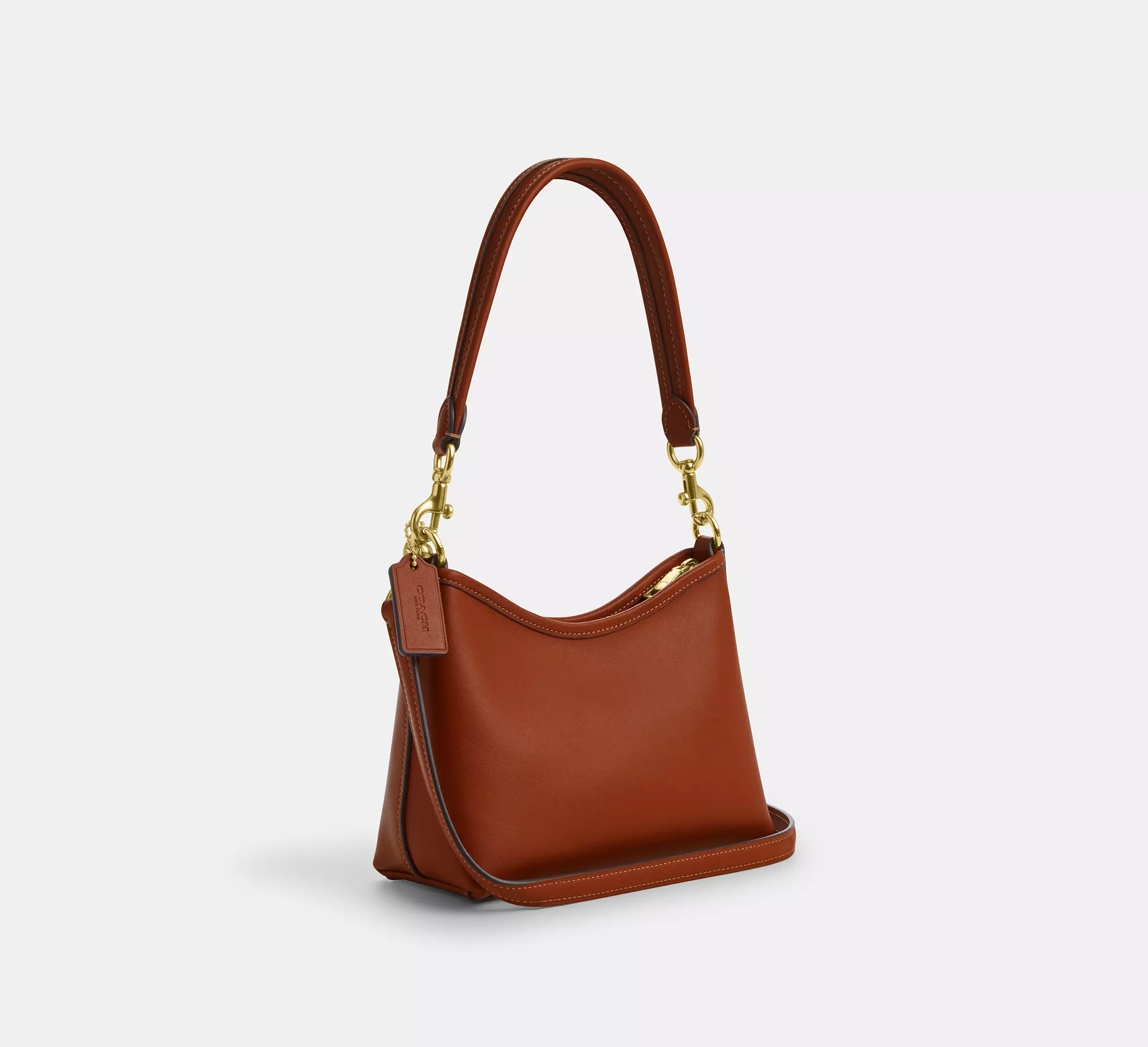 Coach Laurel Small Shoulder Bag Tan - Image 5