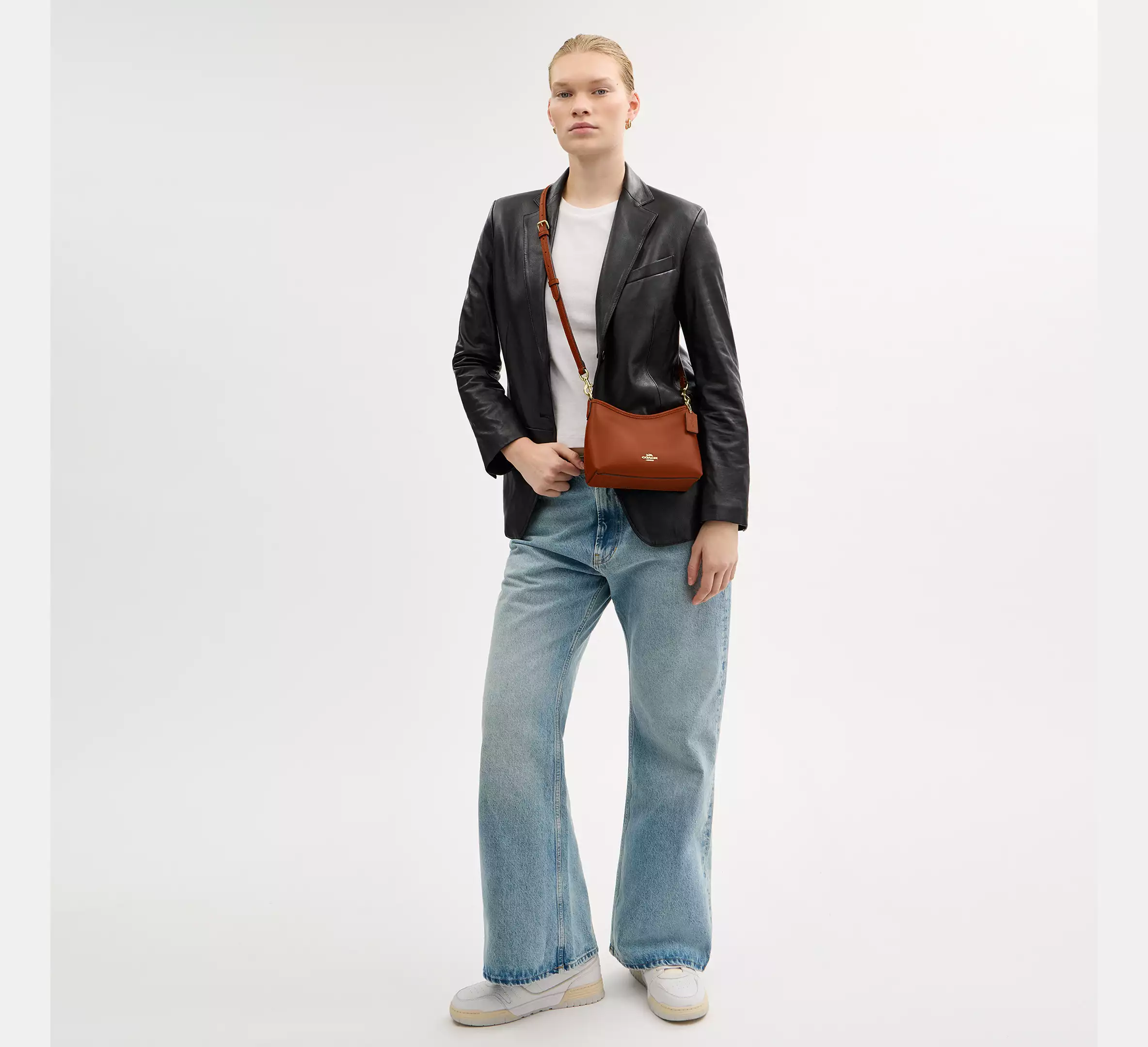 Coach Laurel Small Shoulder Bag Tan - Image 4