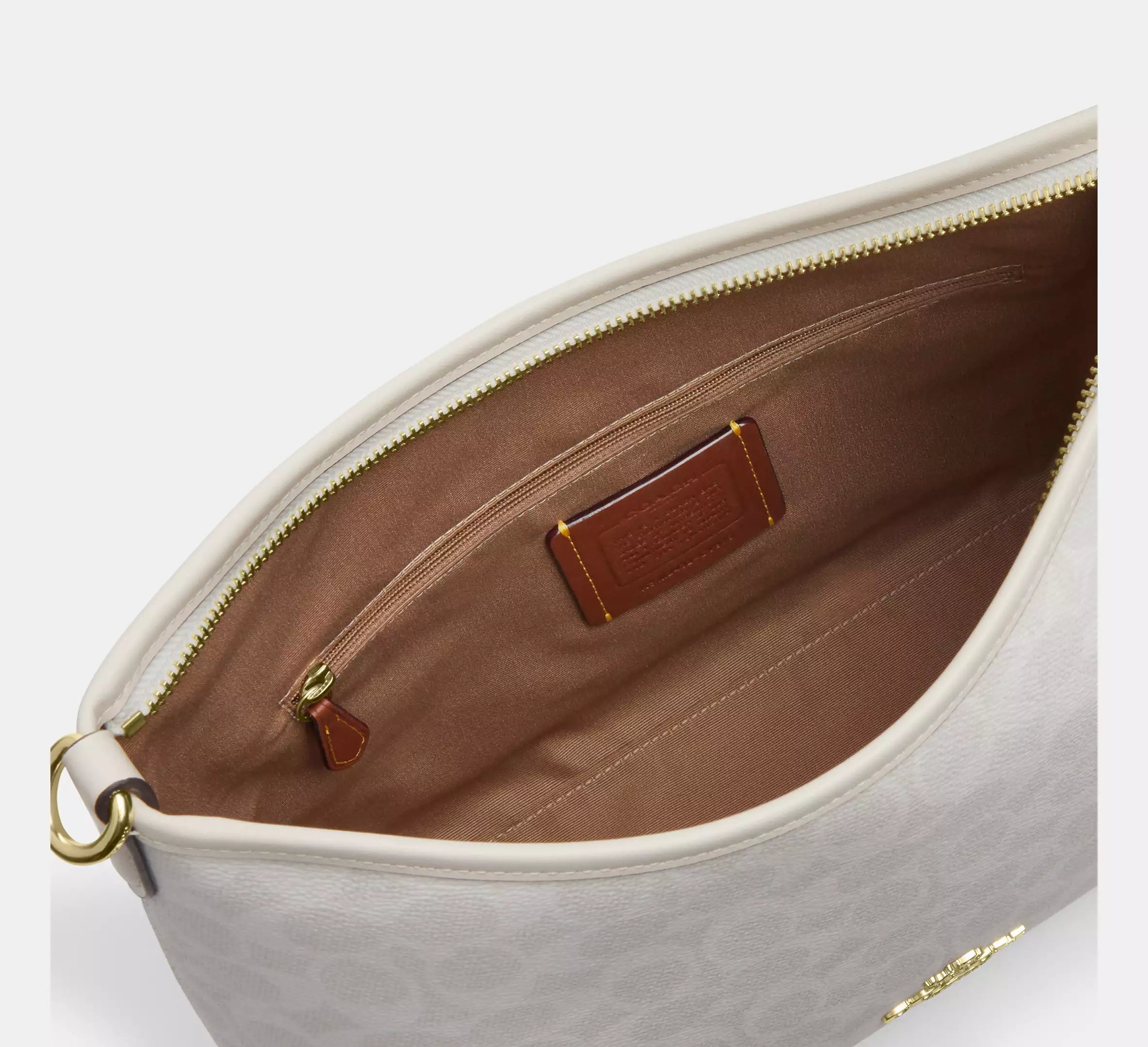 Coach Laurel Shoulder Bag In Signature Canvas White Chalk - Image 7