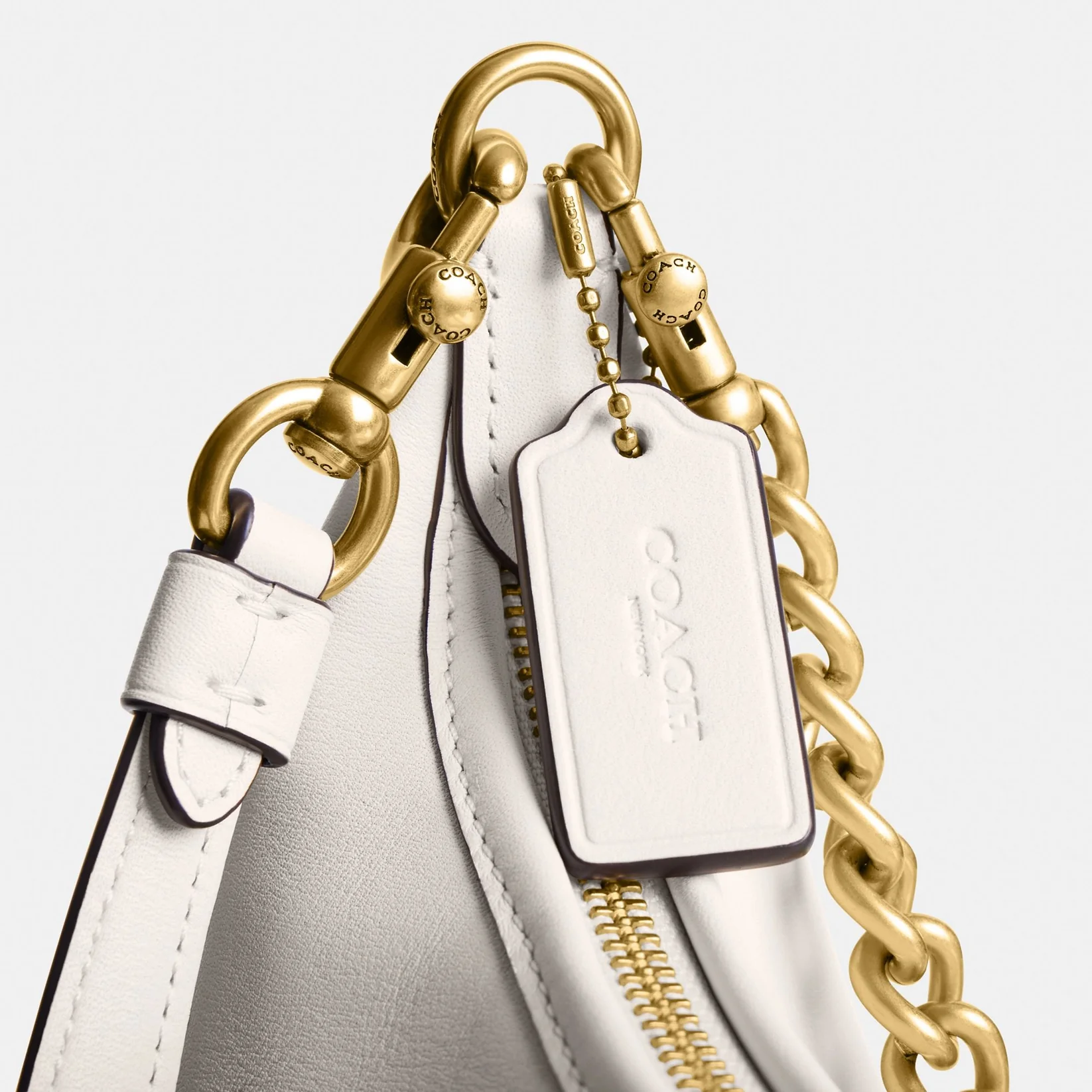 Coach Juliet Shoulder Bag 25 Chalk - Image 5