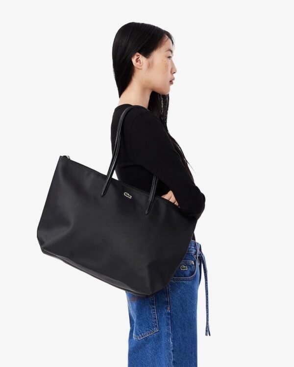 Lacoste Large L.12.12 Concept Tote Black - Image 5