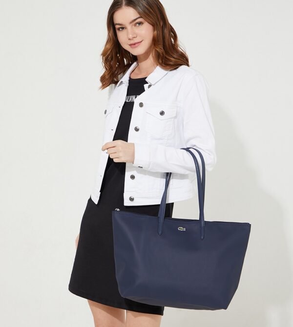 Lacoste Large L.12.12 Concept Tote Eclipse - Image 2