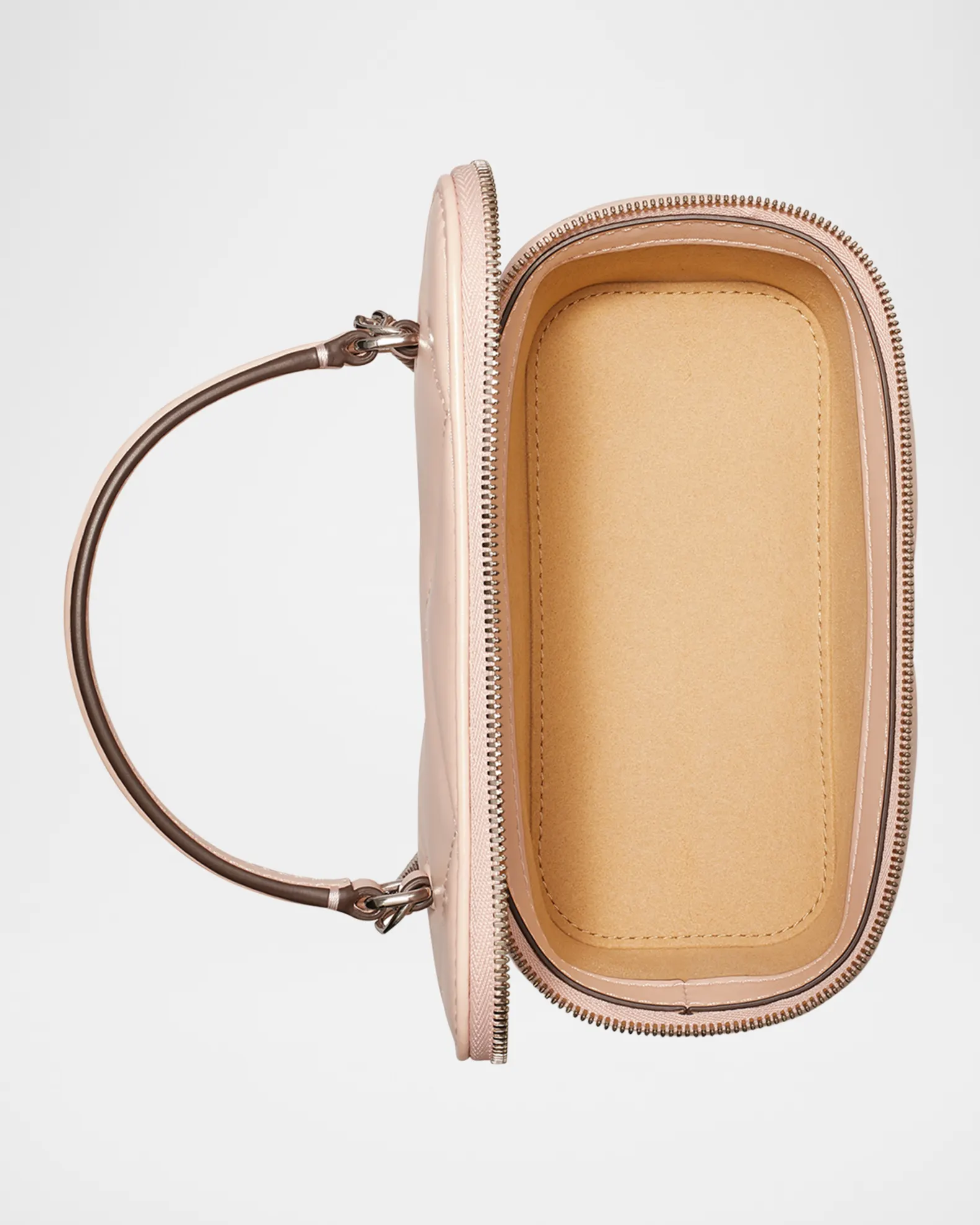 Tory Burch Kira Charm Diamond Quilt Vanity Case Soft pink - Image 4