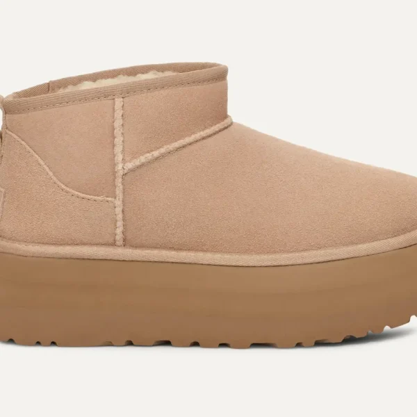 UGG Women's Classic Ultra Mini Platform Boot Sand